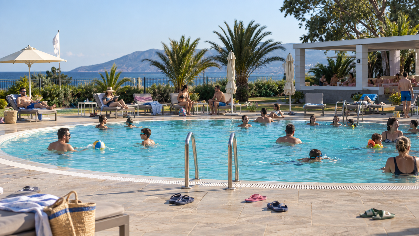 Ein sehr familienfreundlicher Campingplatz: Gythion Bay