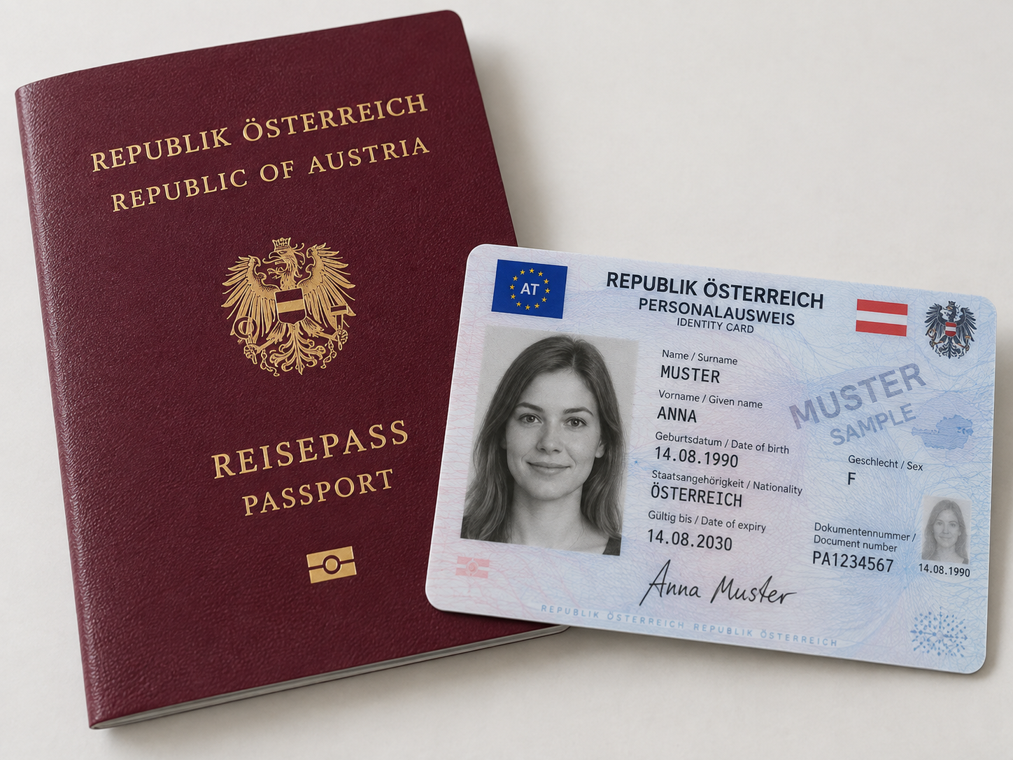 Reisepass und Personalausweis - beides gilt.