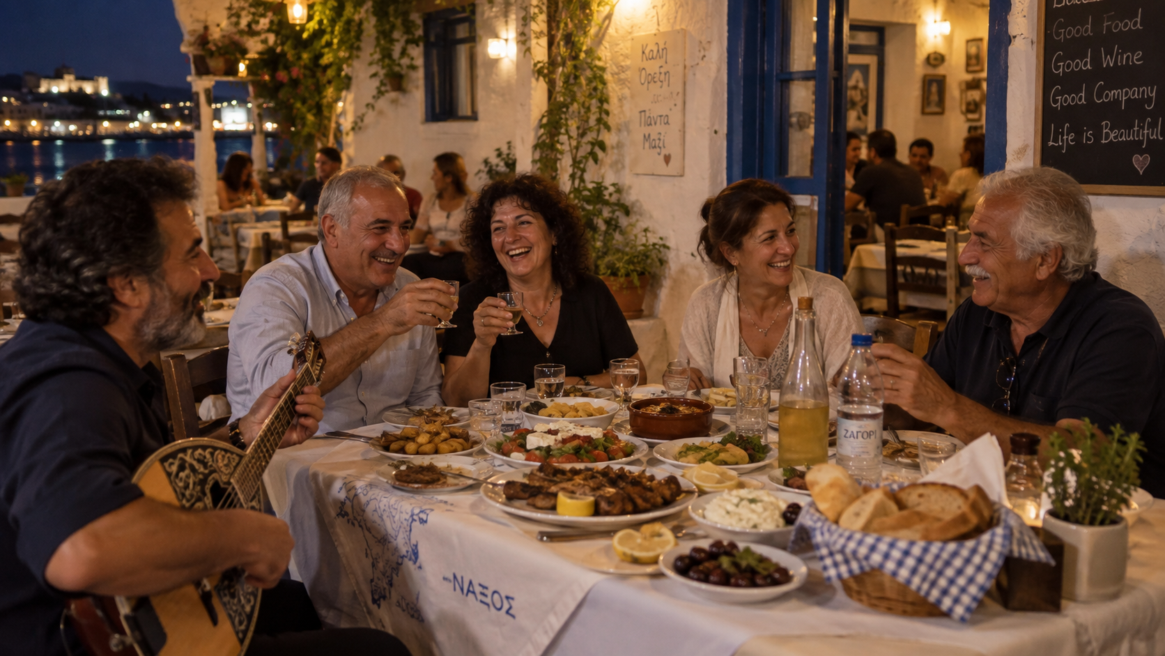 Die griechische Taverne verstehen – bestellen, teilen und genießen wie in Griechenland